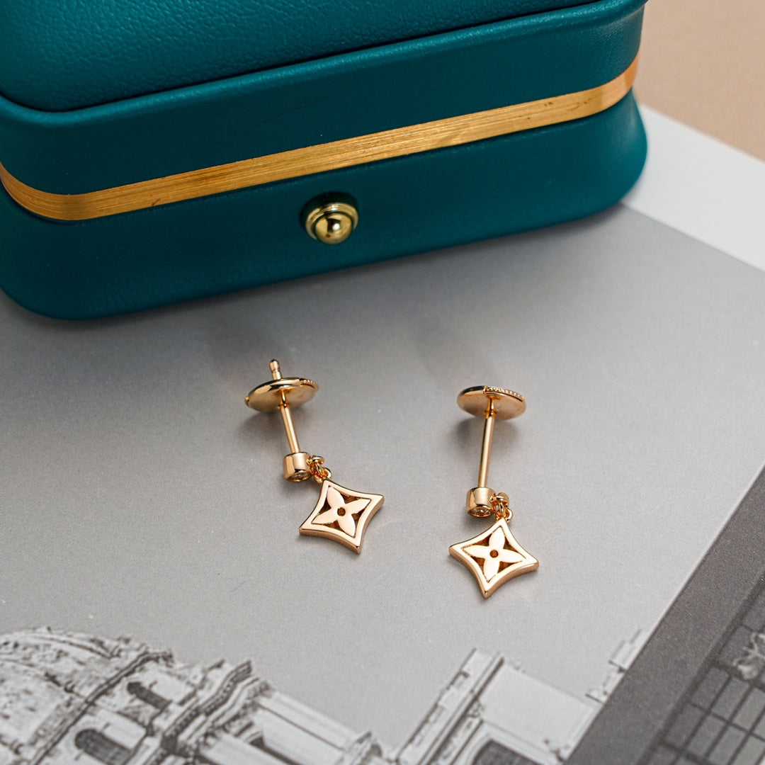 [RAFFINE]STAR EARRINGS GOLD