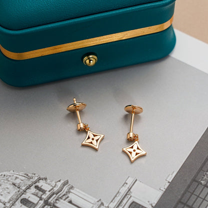 [RAFFINE]STAR EARRINGS GOLD