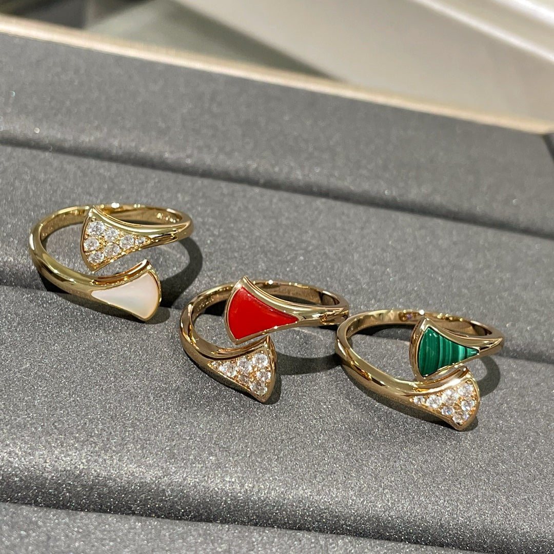 [Raffine]BAGUE DREAM OR ROSE DIAMANT