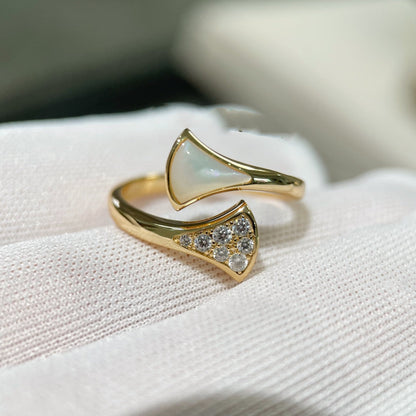 [Raffine]BAGUE DREAM OR ROSE DIAMANT