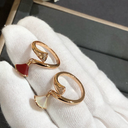 [RAFFINE] ANILLO DE ENSUEÑO ORO ROSA