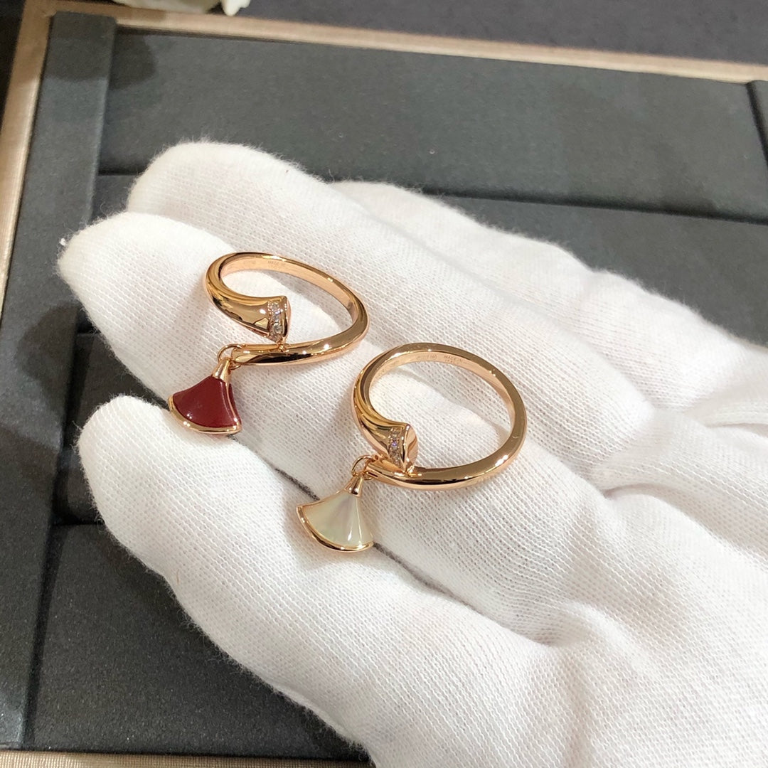 [RAFFINE] ANILLO DE ENSUEÑO ORO ROSA