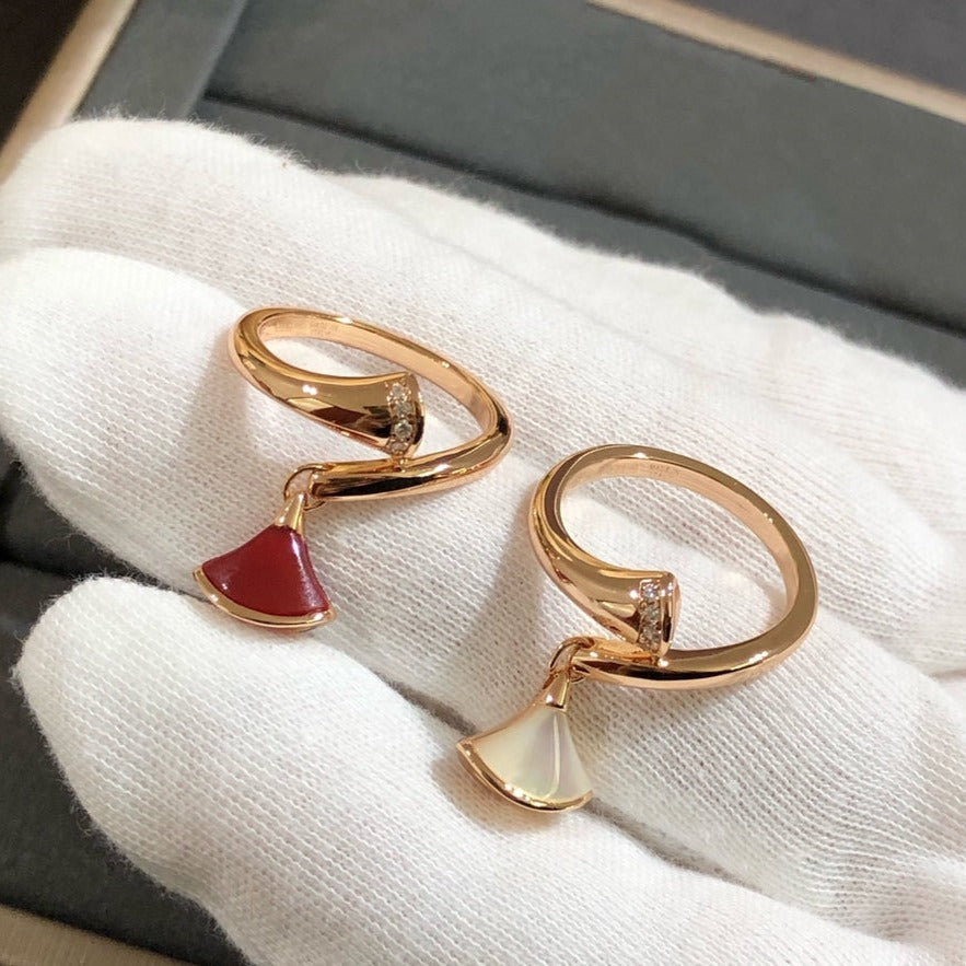 [RAFFINE] ANILLO DE ENSUEÑO ORO ROSA