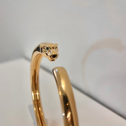 [RAFFINE]PANTHERE GOLD OPEN BRACELET