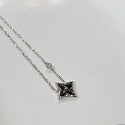 [Raffine]STAR SCHWARZE MOP-HALSKETTE