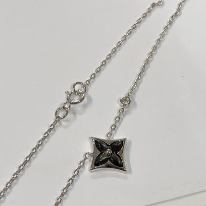 [Raffine]STAR SCHWARZE MOP-HALSKETTE