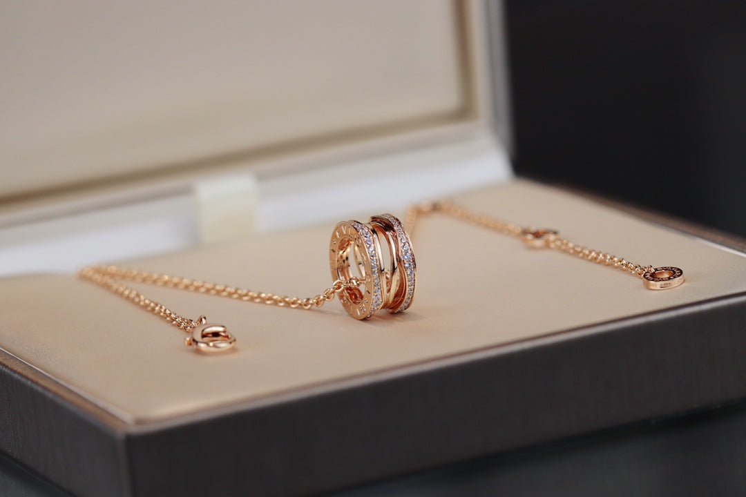 [RAFFINE]ZERO 1 COLLAR DE ORO ROSA