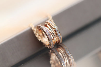 [RAFFINE]ZERO 1 COLLAR DE ORO ROSA