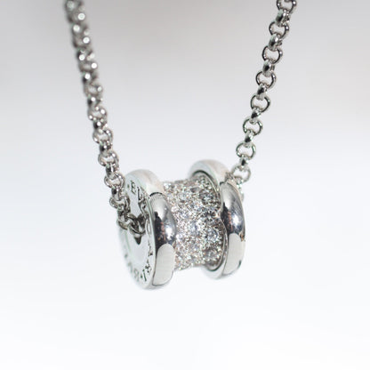 [RAFFINE]ZERO 1 COLLAR DE PLATA CON DIAMANTES