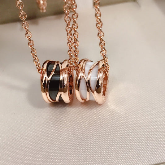 [Raffine]ZERO 1 VIER BAND ROSA GOLD KERAMIK