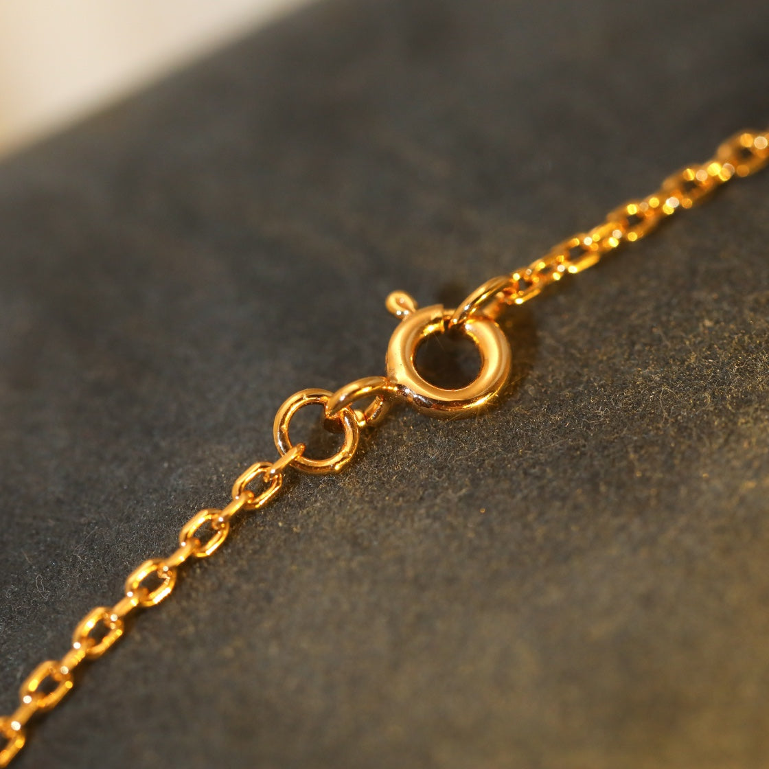 [RAFFINE]SUN PEDANT PINK GOLD 1 DIAMOND NECKLACE