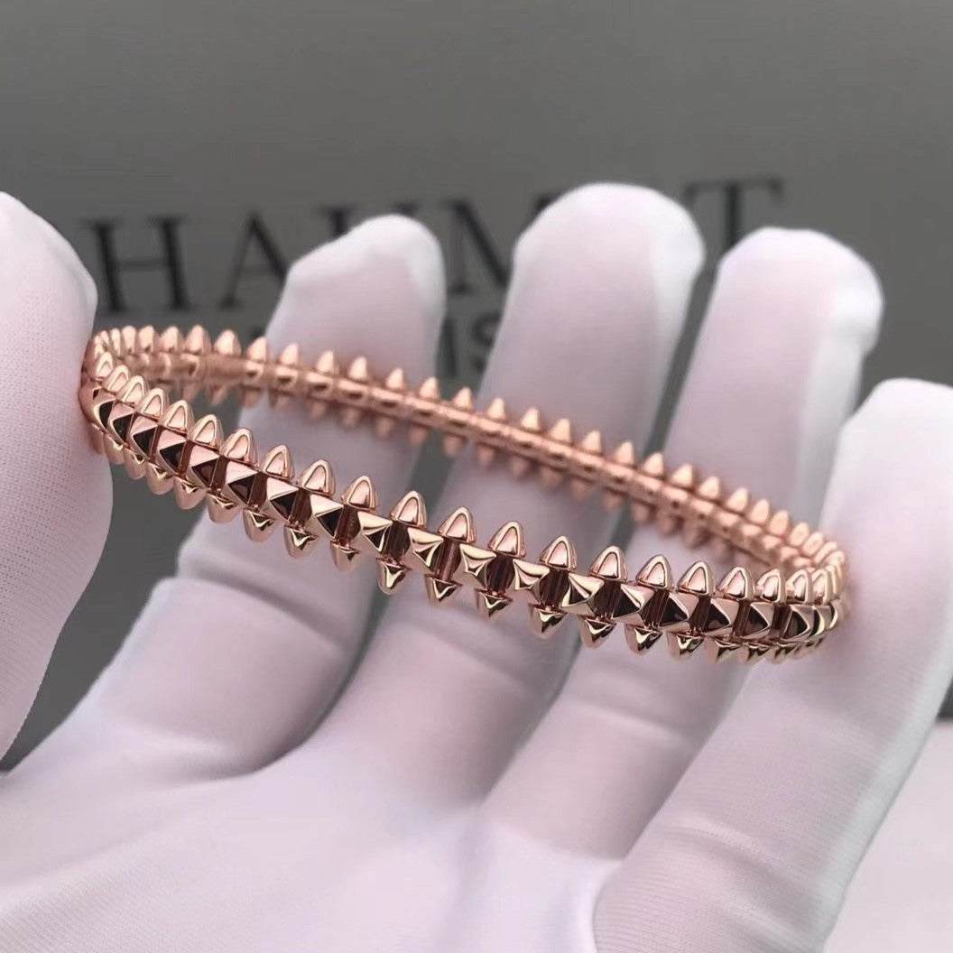 [RAFFINE]CLASH PINK GOLD BRACELET