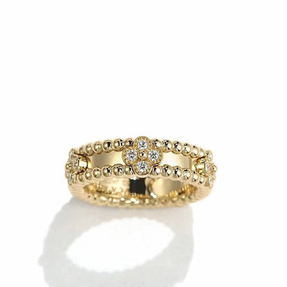 [RAFFINE]PERLEE GOLD DIAMOND RING