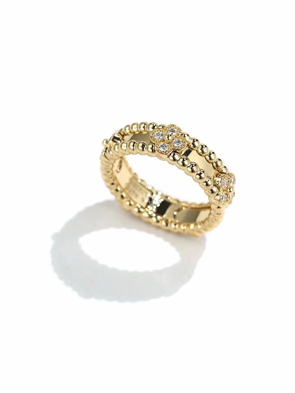 [RAFFINE]PERLEE GOLD DIAMOND RING