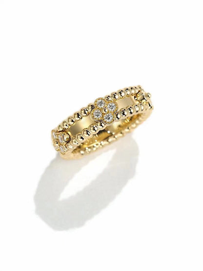 [RAFFINE]PERLEE GOLD DIAMOND RING