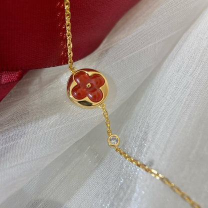 [Raffine]Sonnenanhänger Karneol Armband