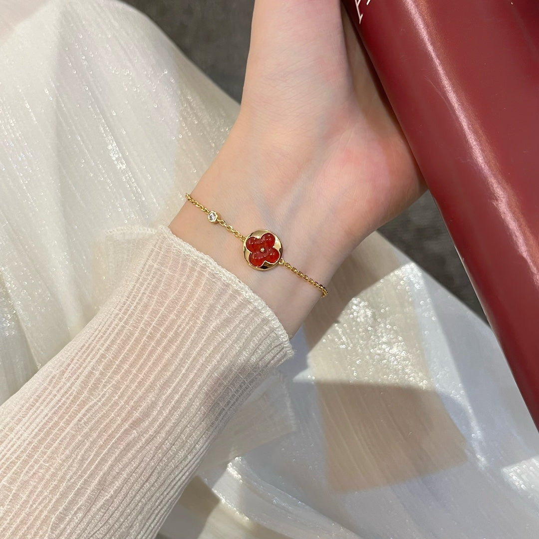 [Raffine]Sonnenanhänger Karneol Armband