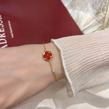 [Raffine]Sonnenanhänger Karneol Armband