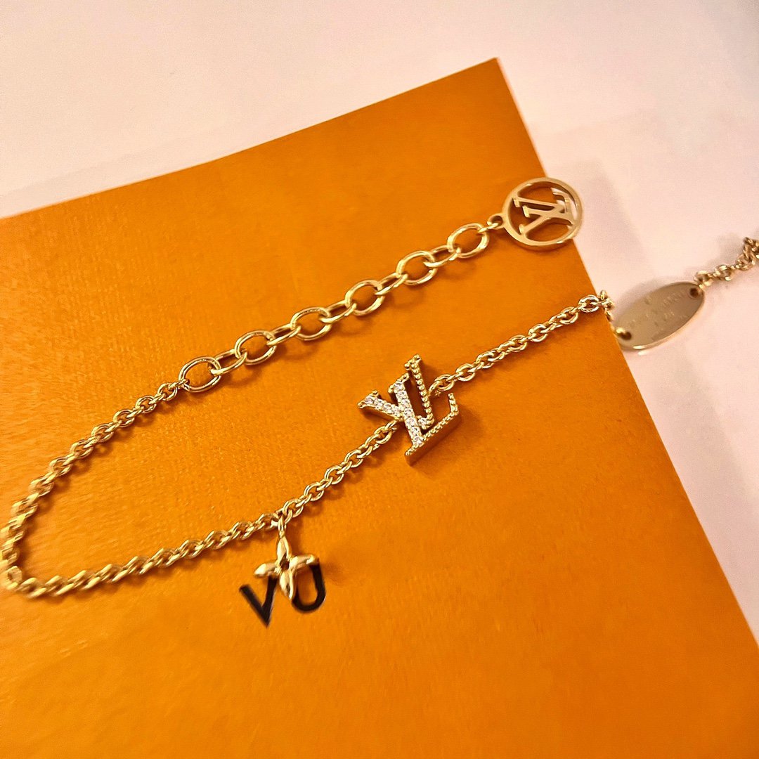 [Raffine]LOGO STAR MOTIF GOLD BRACELET