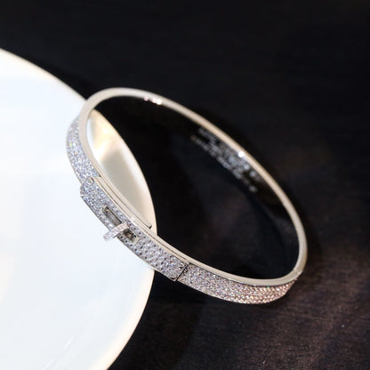 [RAFFINE]KELLY BRACELET DIAMOND PAVED