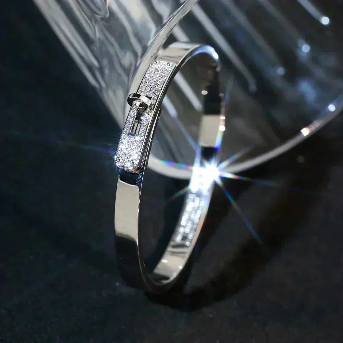 [RAFFINE]KELLY SILVER DIAMOND BRACELET