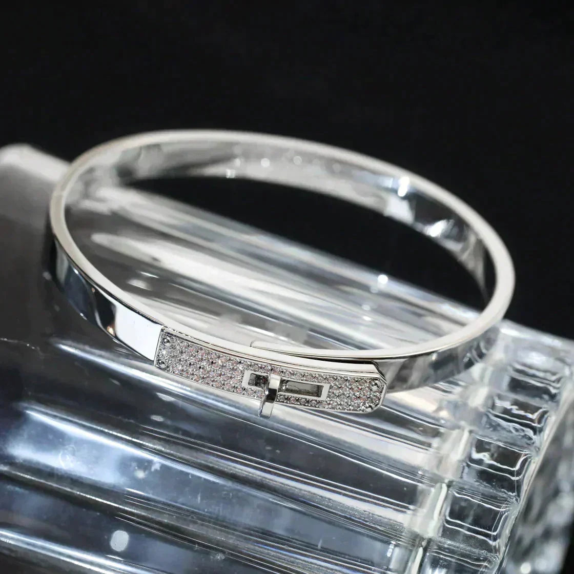 [RAFFINE]KELLY SILVER DIAMOND BRACELET