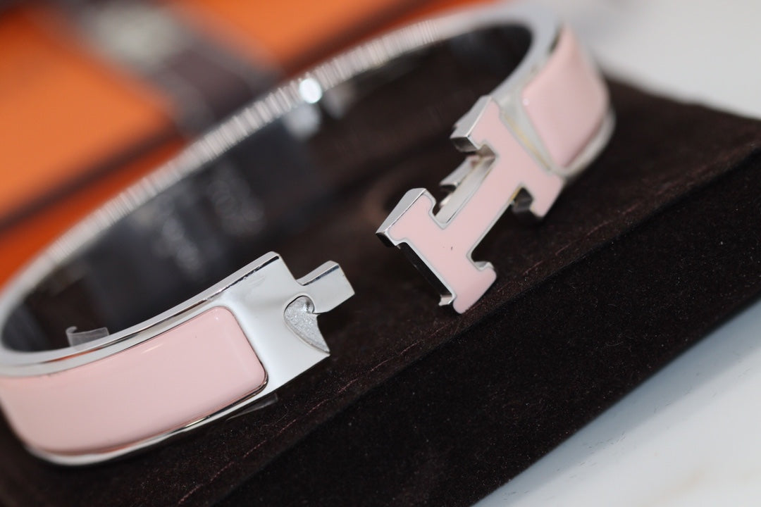 [RAFFINE] PULSERA H 12MM ROSA