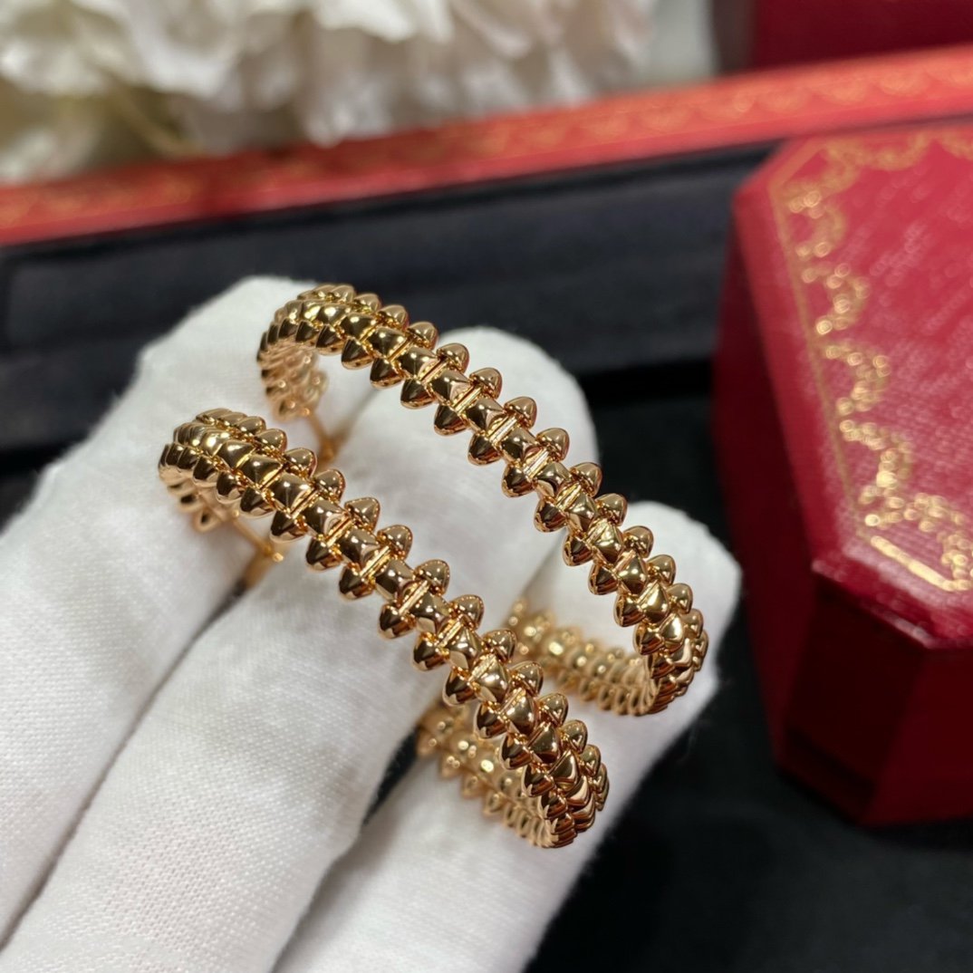 [RAFFINE]CLASH LARGE HOOP EARRINGS