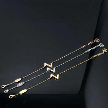 [RAFFINE]VOLT LV LOGO BRACELET