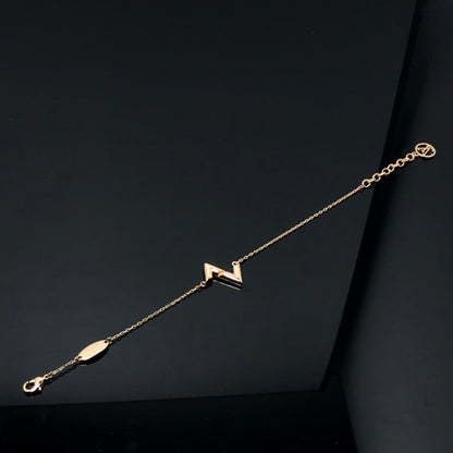 [RAFFINE]VOLT LV LOGO BRACELET