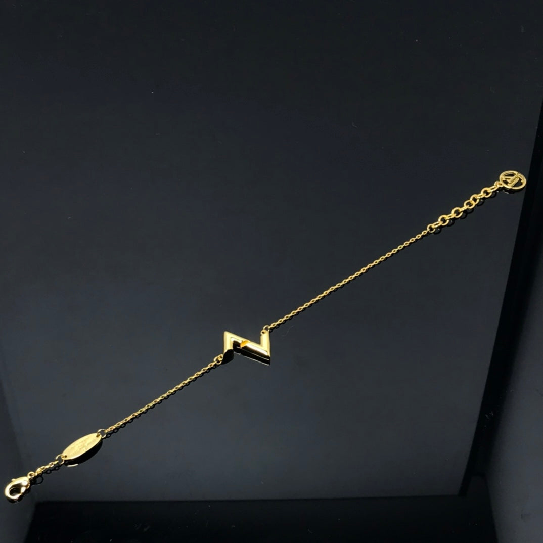 [RAFFINE]VOLT LV LOGO BRACELET