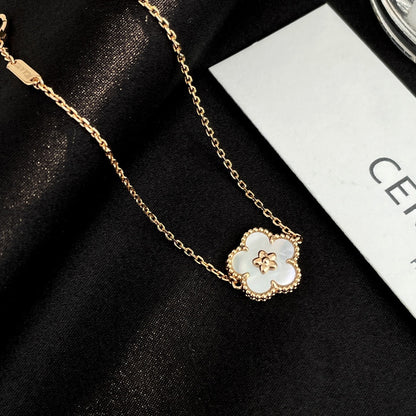 [RAFFINE]LUCKY SPRING ROSE GOLD MOP BRACELET