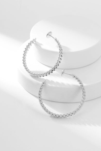 [RAFFINE] PENDIENTES DE ARO CLASH