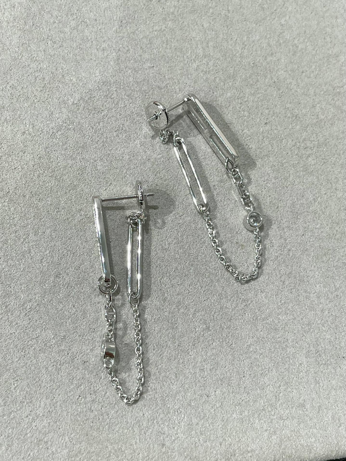 [RAFFINE] PENDIENTES DE DIAMANTES CHAOS