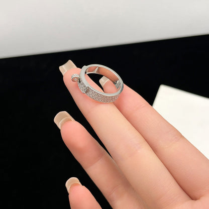 [RAFFINE]KELLY SILVER DIAMOND RING