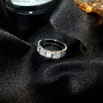 [RAFFINE]KELLY SILVER DIAMOND RING
