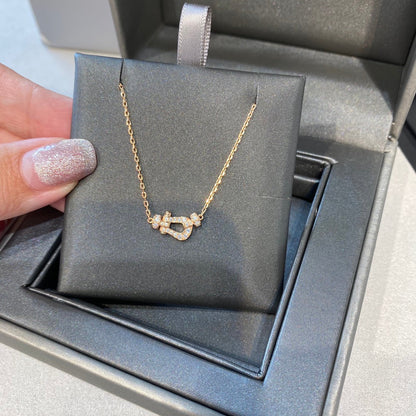 [RAFFINE]FORCE 10 DIAMOND PINK GOLD NECKLACE MINI MODEL
