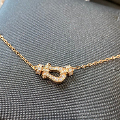 [RAFFINE]FORCE 10 DIAMOND PINK GOLD NECKLACE MINI MODEL