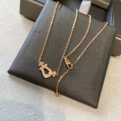 [RAFFINE]FORCE 10 DIAMOND PINK GOLD NECKLACE MINI MODEL