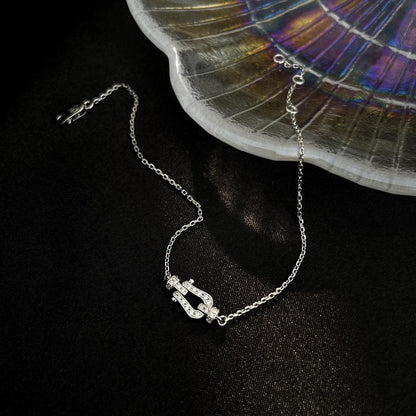 [RAFFINE]FORCE 10 FULL DIAMOND BUCKLE CHAIN LINK MINI MODEL