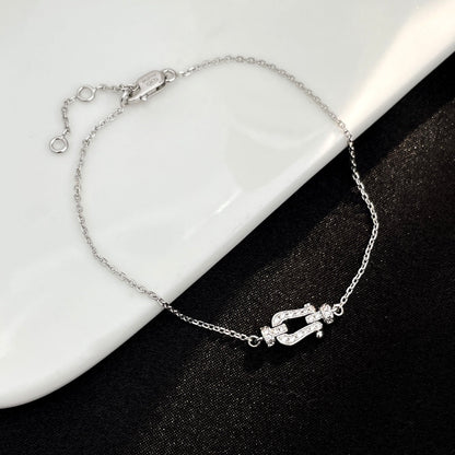 [RAFFINE]FORCE 10 FULL DIAMOND BUCKLE CHAIN LINK MINI MODEL
