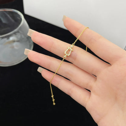 [RAFFINE]FORCE 10 FULL DIAMOND BUCKLE CHAIN LINK MINI MODEL
