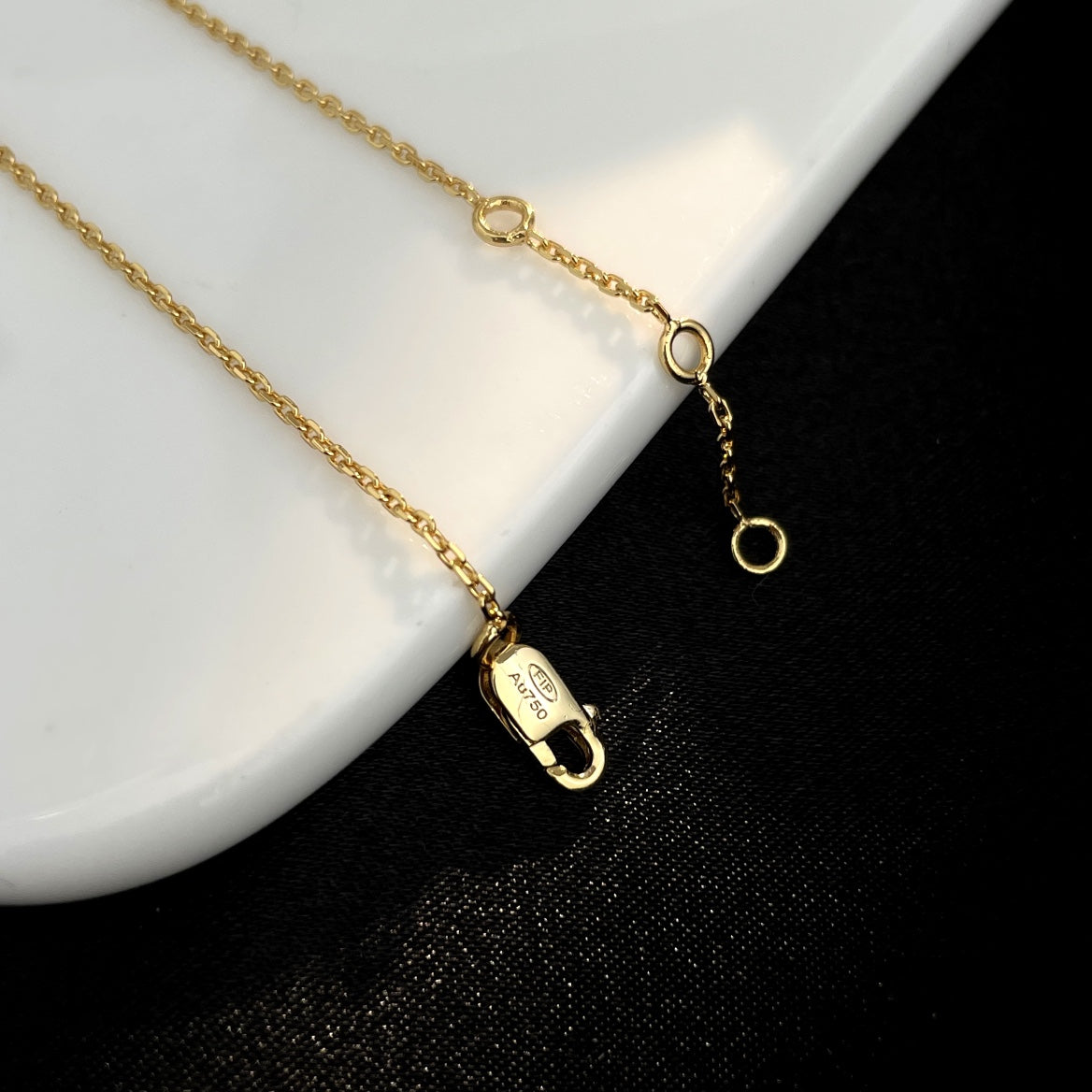 [RAFFINE]FORCE 10 FULL DIAMOND BUCKLE CHAIN LINK MINI MODEL