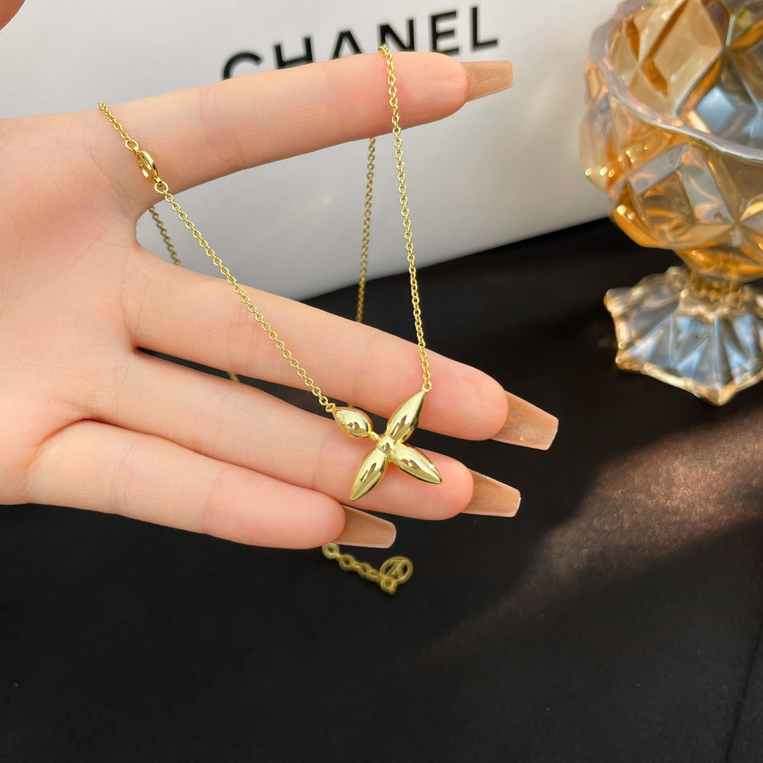 [RAFFINE]LOUISETTE GOLD NECKLACE
