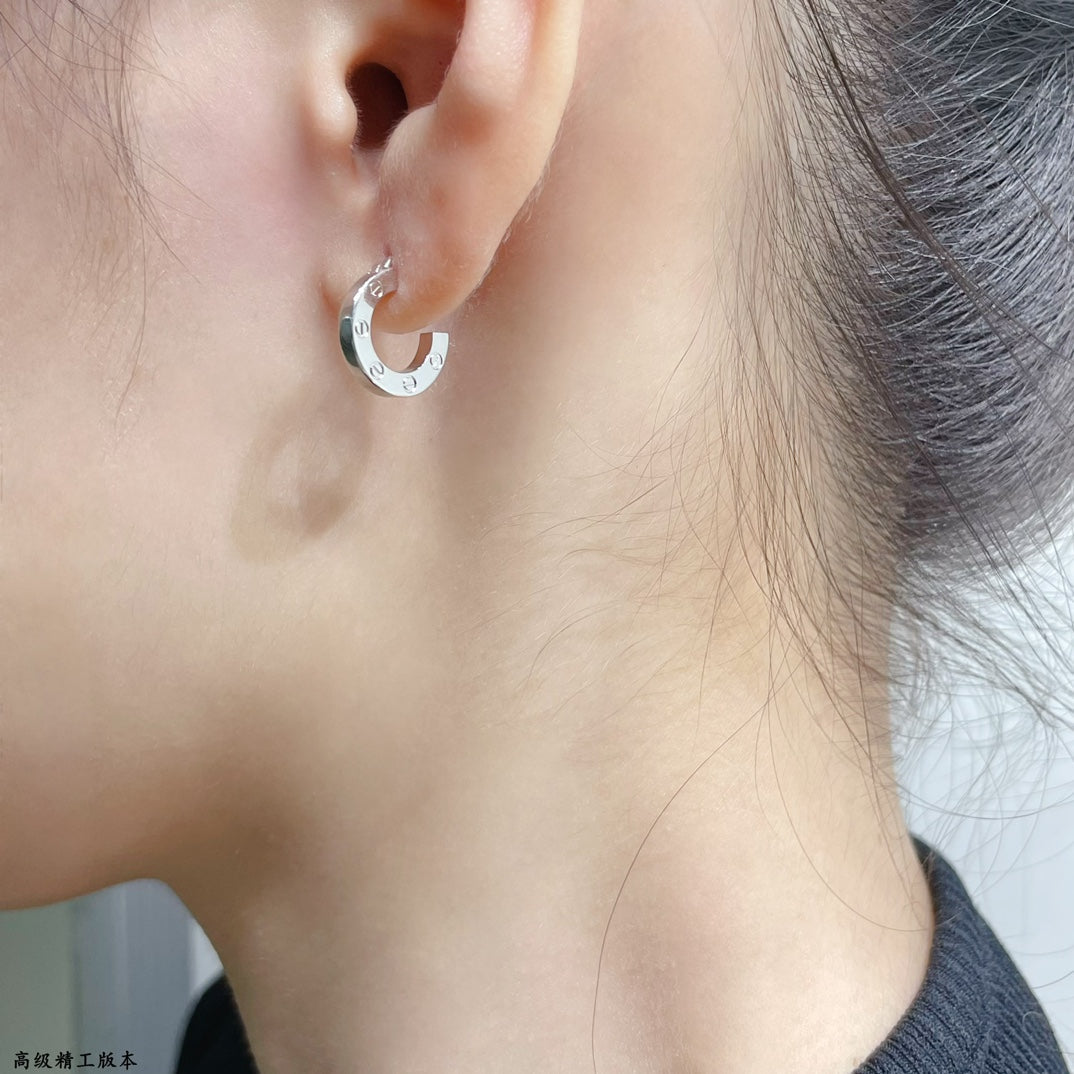 [RAFFINE]LOVE MINI EARRINGS