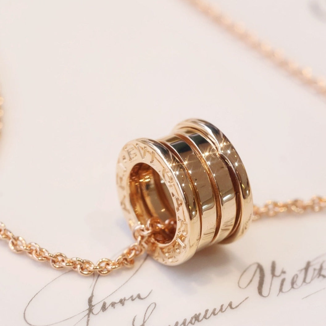 [RAFFINE]ZERO 1 COLLAR DE ORO ROSA