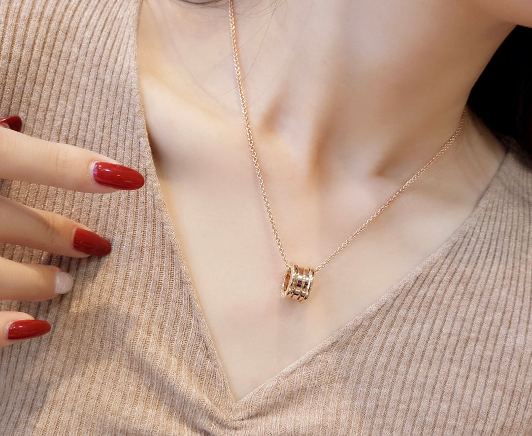 [RAFFINE]ZERO 1 COLLAR DE ORO ROSA