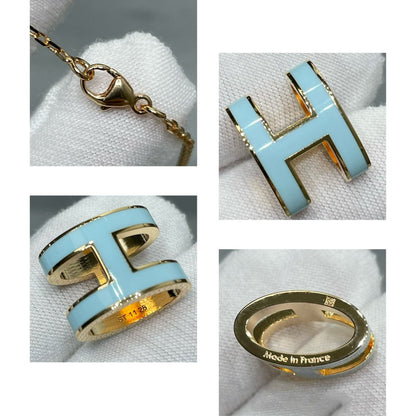 [Raffine] COLLIER POP H BLEU CIEL
