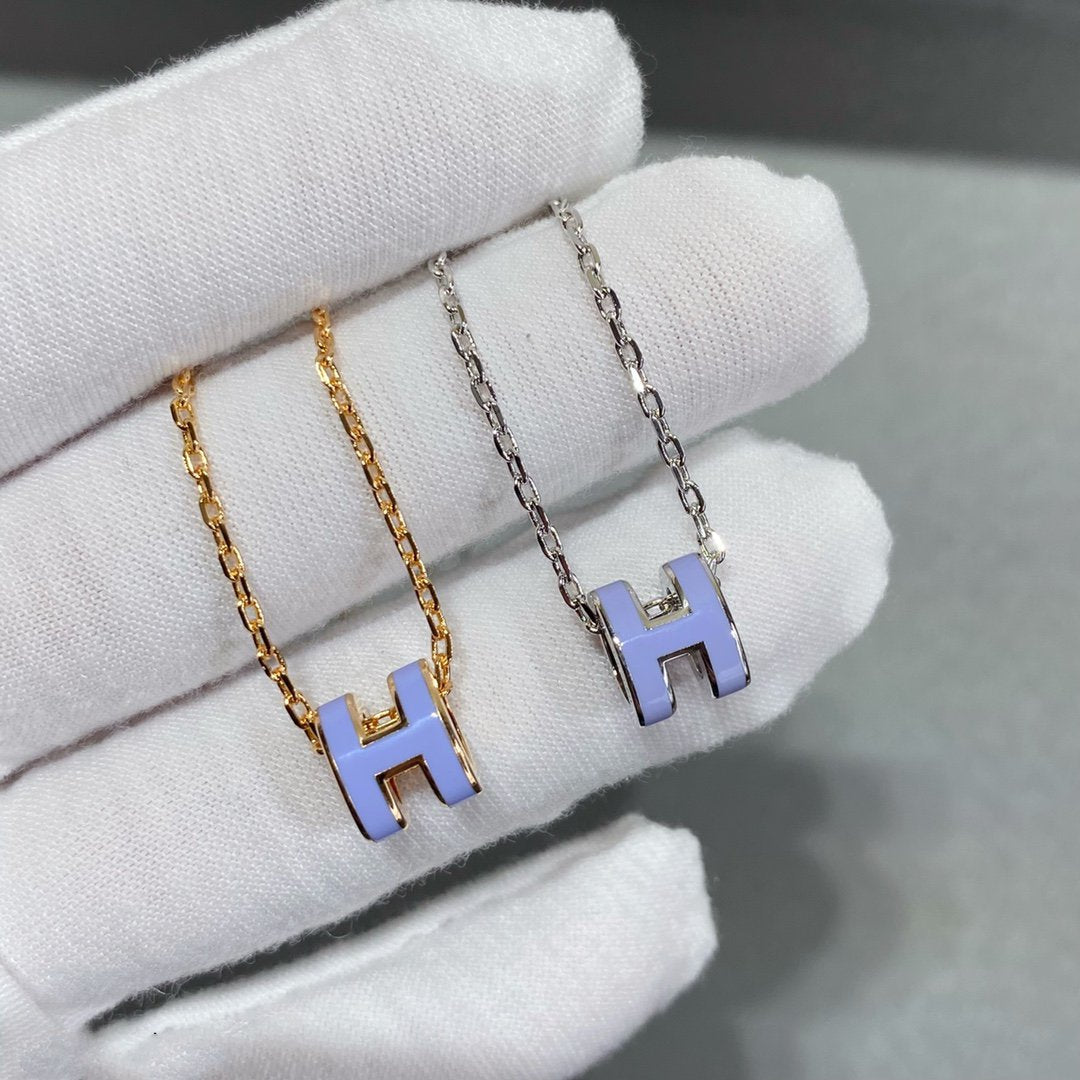 [RAFFINE]MINI POP H NECKLACE