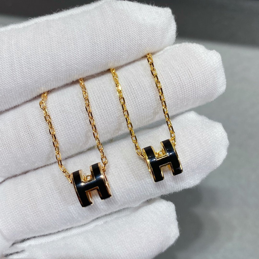 [RAFFINE]MINI POP H NECKLACE